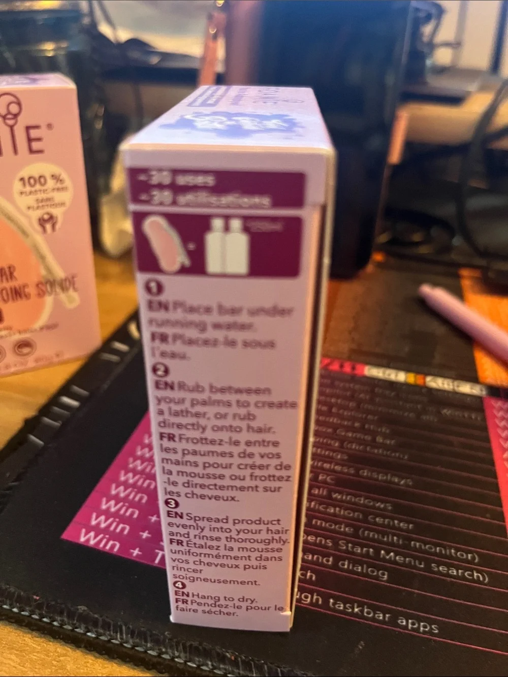 Foamie Pink Conditioner Bar for Fine Hair — Plastic-Free